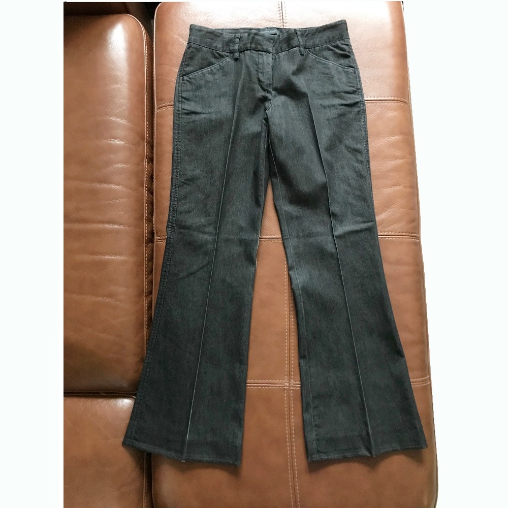 Express Editor Denim dress pants flared 0P, 27P